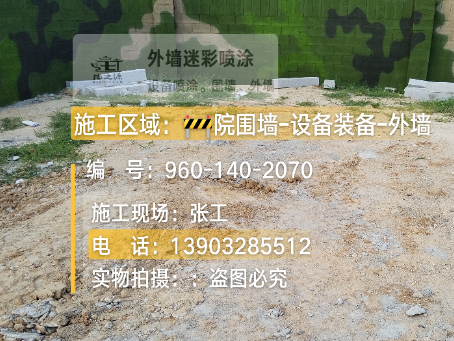 巫山迷彩漆喷涂方法（通用 + 数码专项